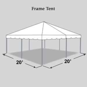 20x20 Frame Tent