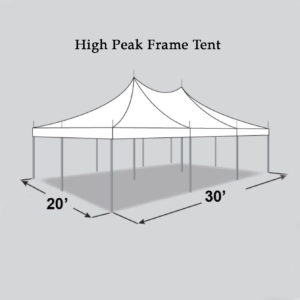 20x30 High Peak Frame Tent