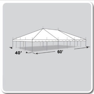 40x60 High Peak Pole Tent