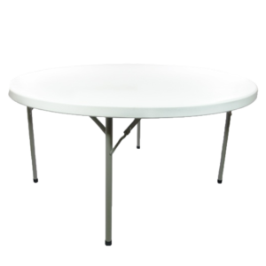 5 ft Round Plastic Table