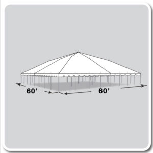60x60 Pole Tent