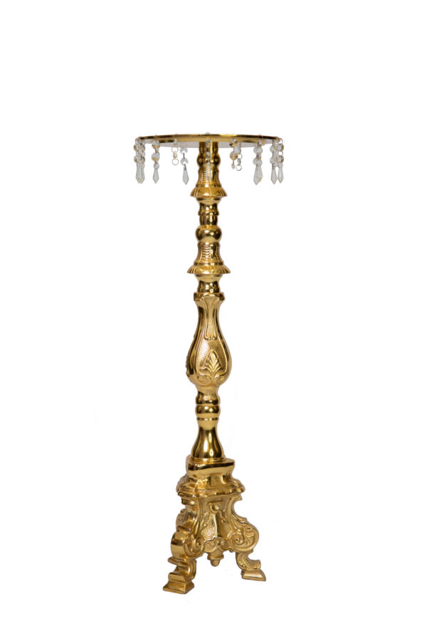 31" Gold Candle Stick
