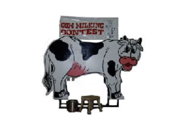 cow milking game rental