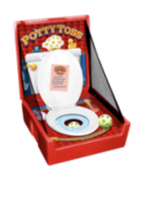 potty toss carnival game rental
