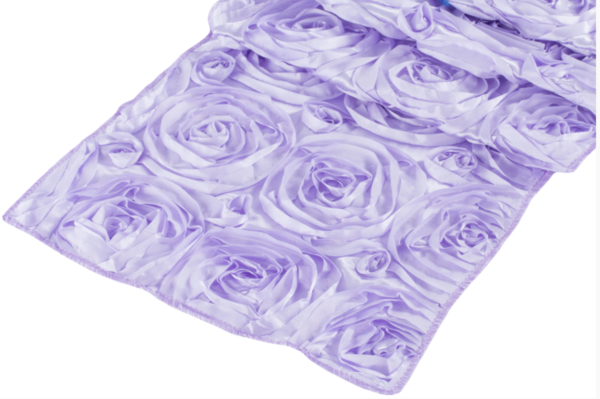 Lavender Rosette Linen