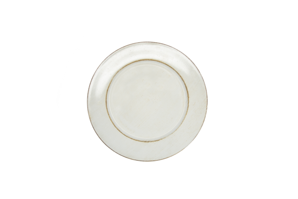 Rustic Ivory Charger Plate