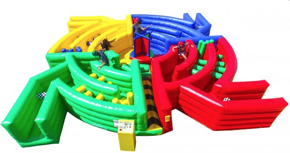 Dizzy X Inflatable Obstacle Course Rental