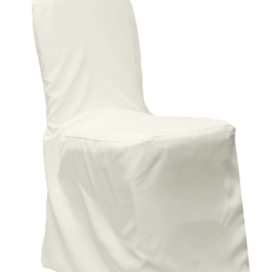 Ivory Banquet Chair Cover