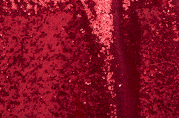 Red Sequin Linen