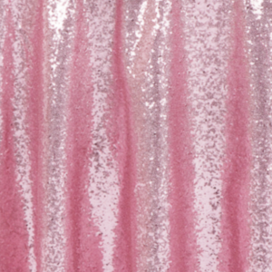 Pink Sequin Linen