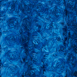 Royal Blue Rosette Linen