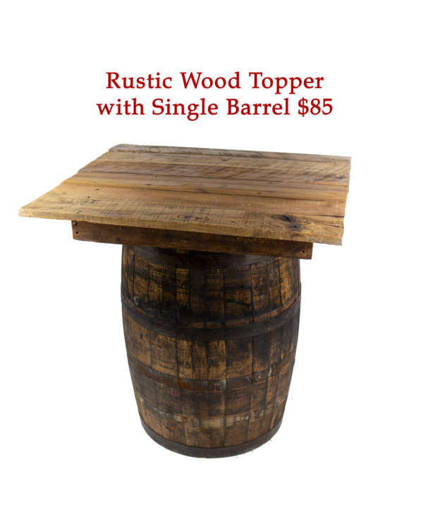 Rustic Topper with Single Barrel