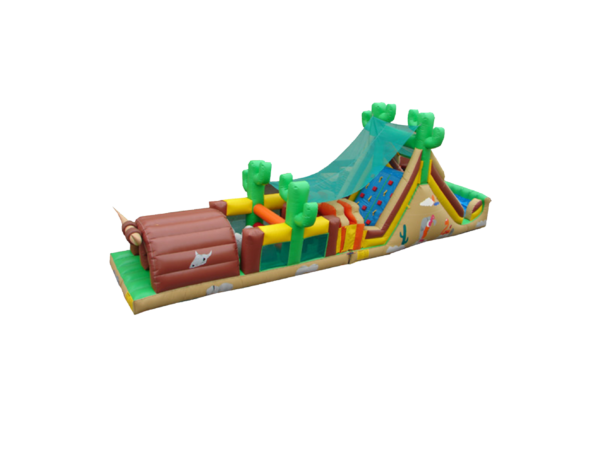 Western Inflatable Obstacle Course
