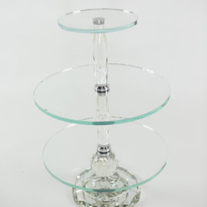 Crystal 3 Tier Cupcake Stand