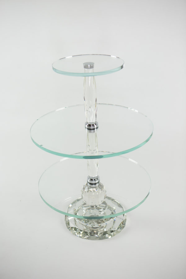 Crystal 3 Tier Cupcake Stand