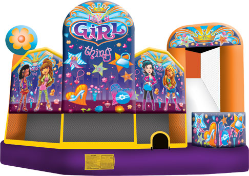 Girl Thing Combo - Bounce House Rentals