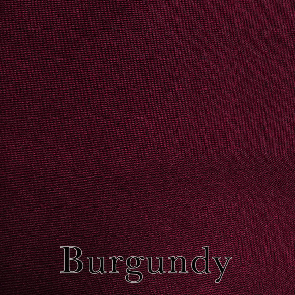 Burgundy Spandex Linen
